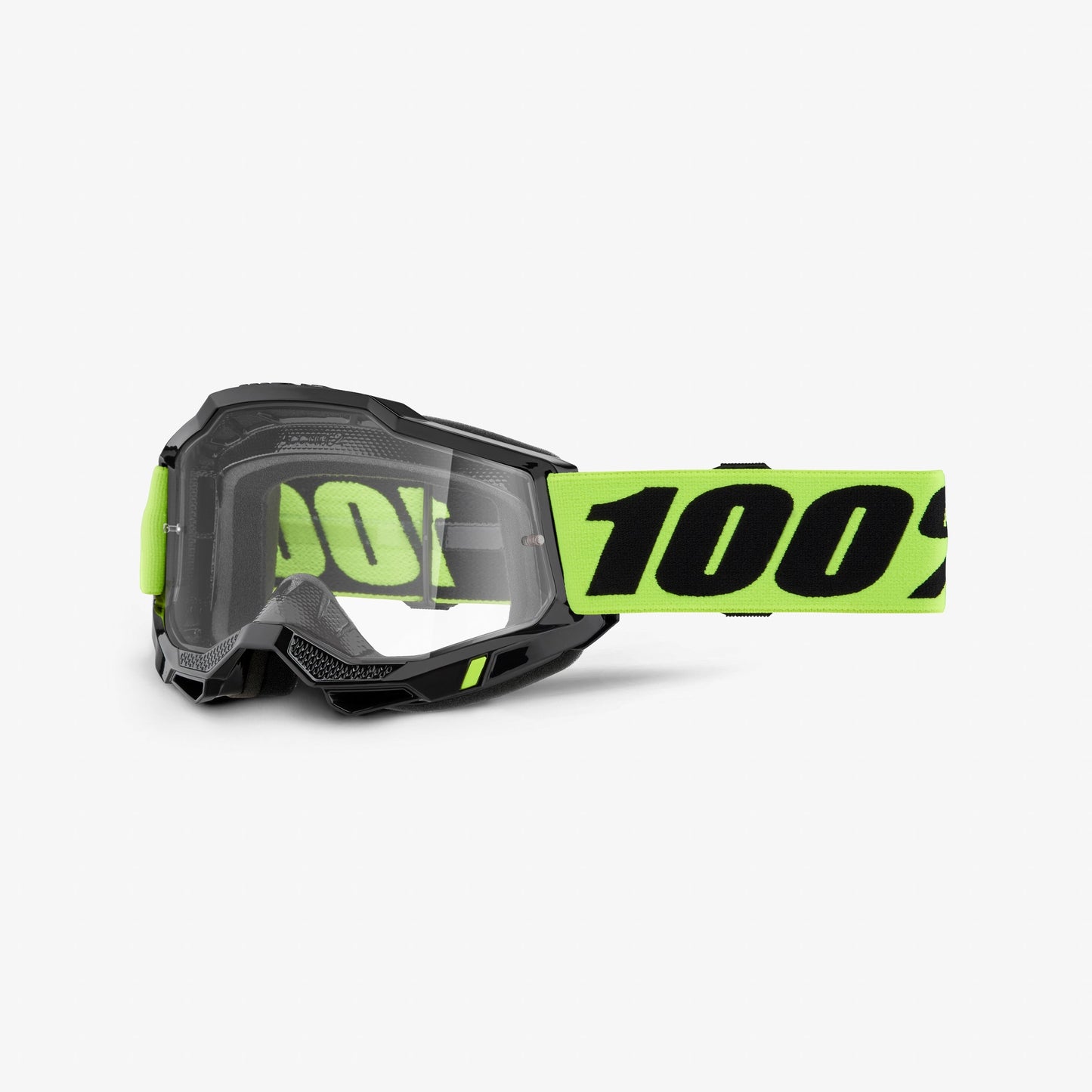 100% ACCURI 2 Goggle Yellow Clear Lens