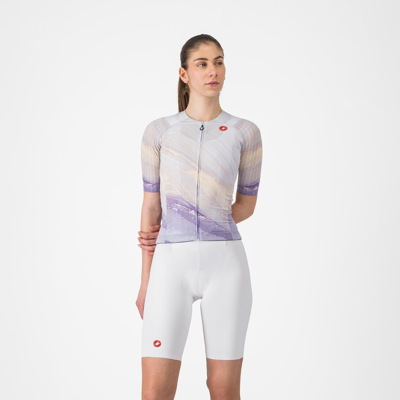 CASTELLI FREE AERO RACE S Women's Short Bibtights White
