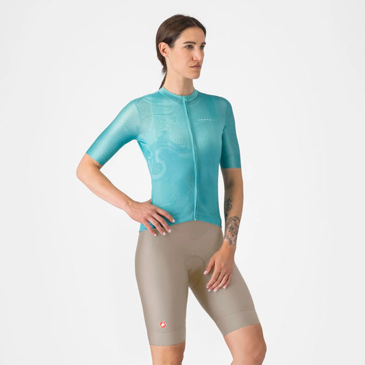 CASTELLI PRIMA 2 DT Women's Bibtights Short Grey