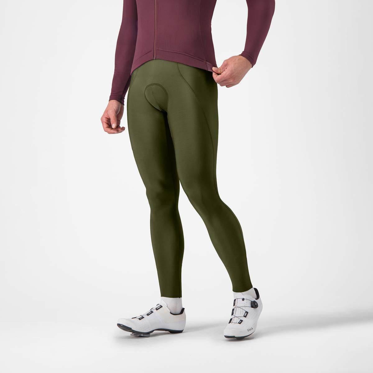 CASTELLI ESPRESSO Long Bib Shorts Green