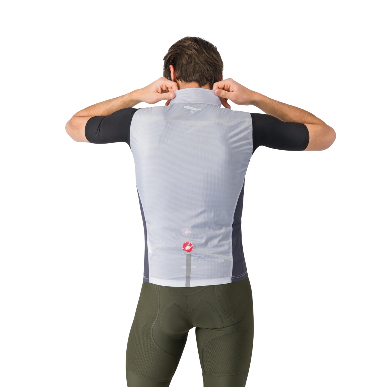 CASTELLI SQUADRA STRETCH Sleeveless Jacket Grey
