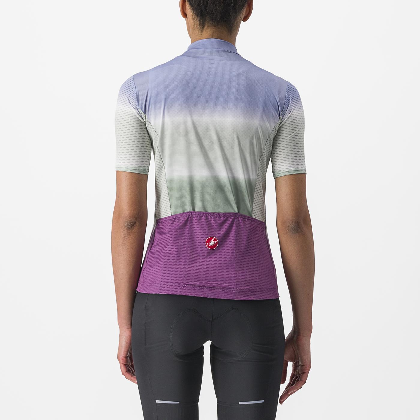 CASTELLI DOLCE Women's Short Sleeve Jersey Purple