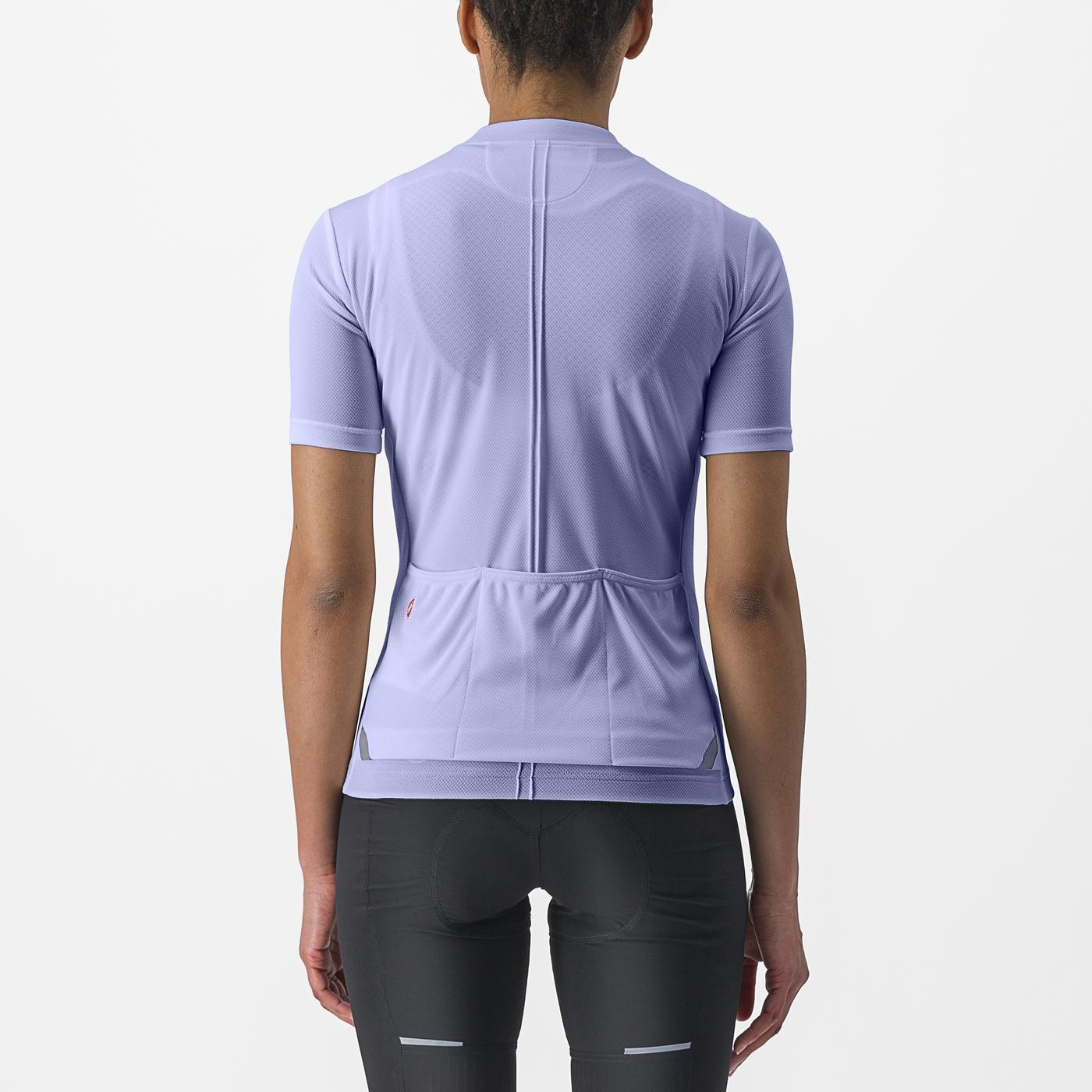 CASTELLI ANIMA 4 Women's Short Sleeve Jersey Purple