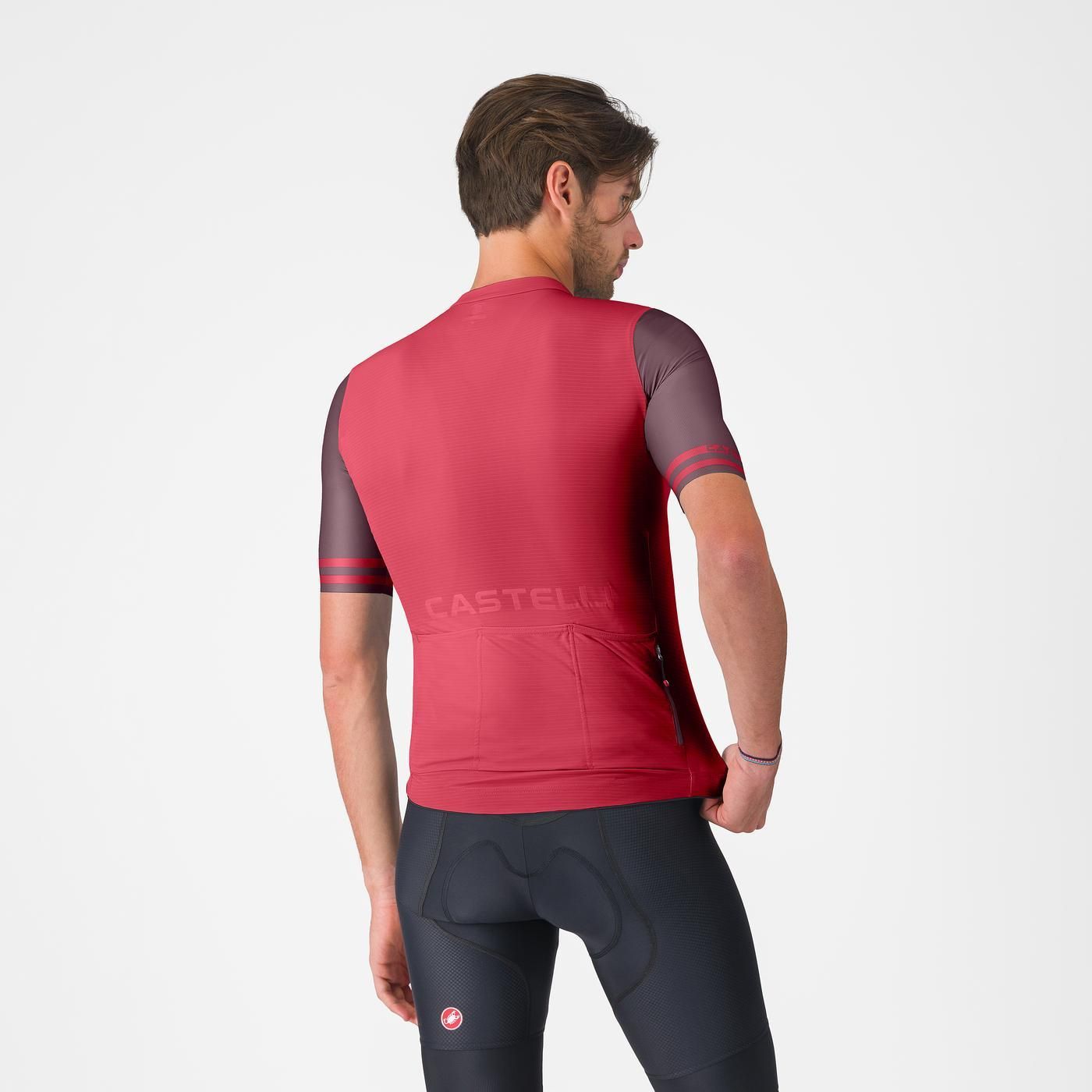 CASTELLI PROLOGO LITE 2 Short Sleeve Bordeaux Jersey