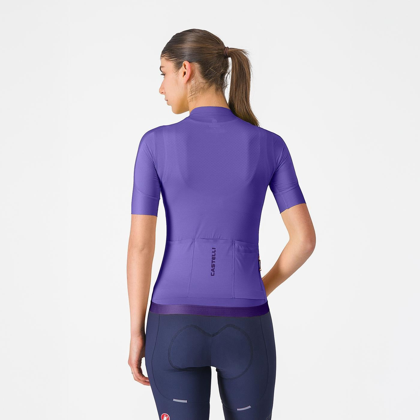 CASTELLI ESPRESSO 2 Women's Short Sleeve Jersey Purple