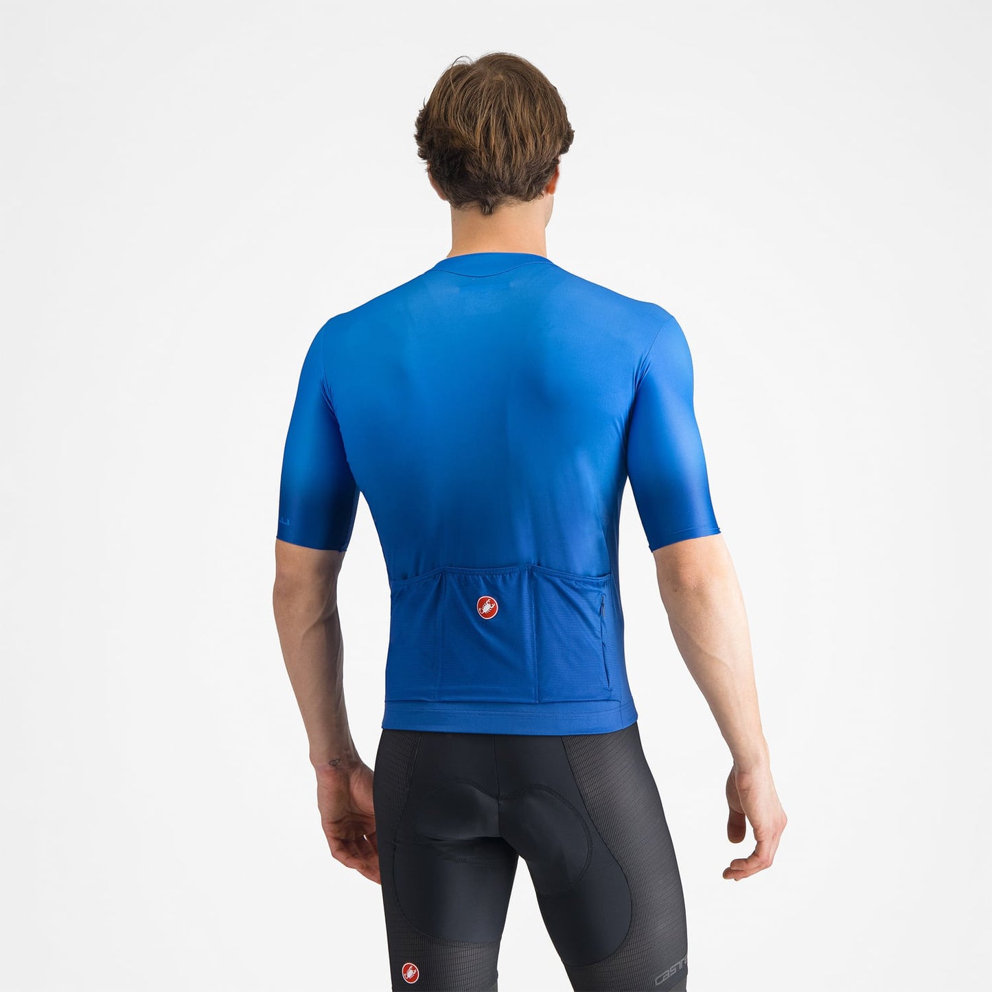 CASTELLI UPF Short Sleeve Jersey Blue