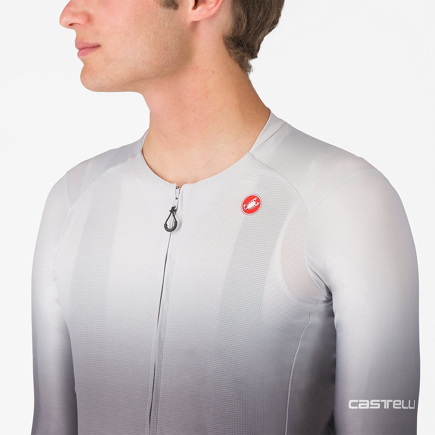 CASTELLI UPF Long Sleeve Jersey Grey