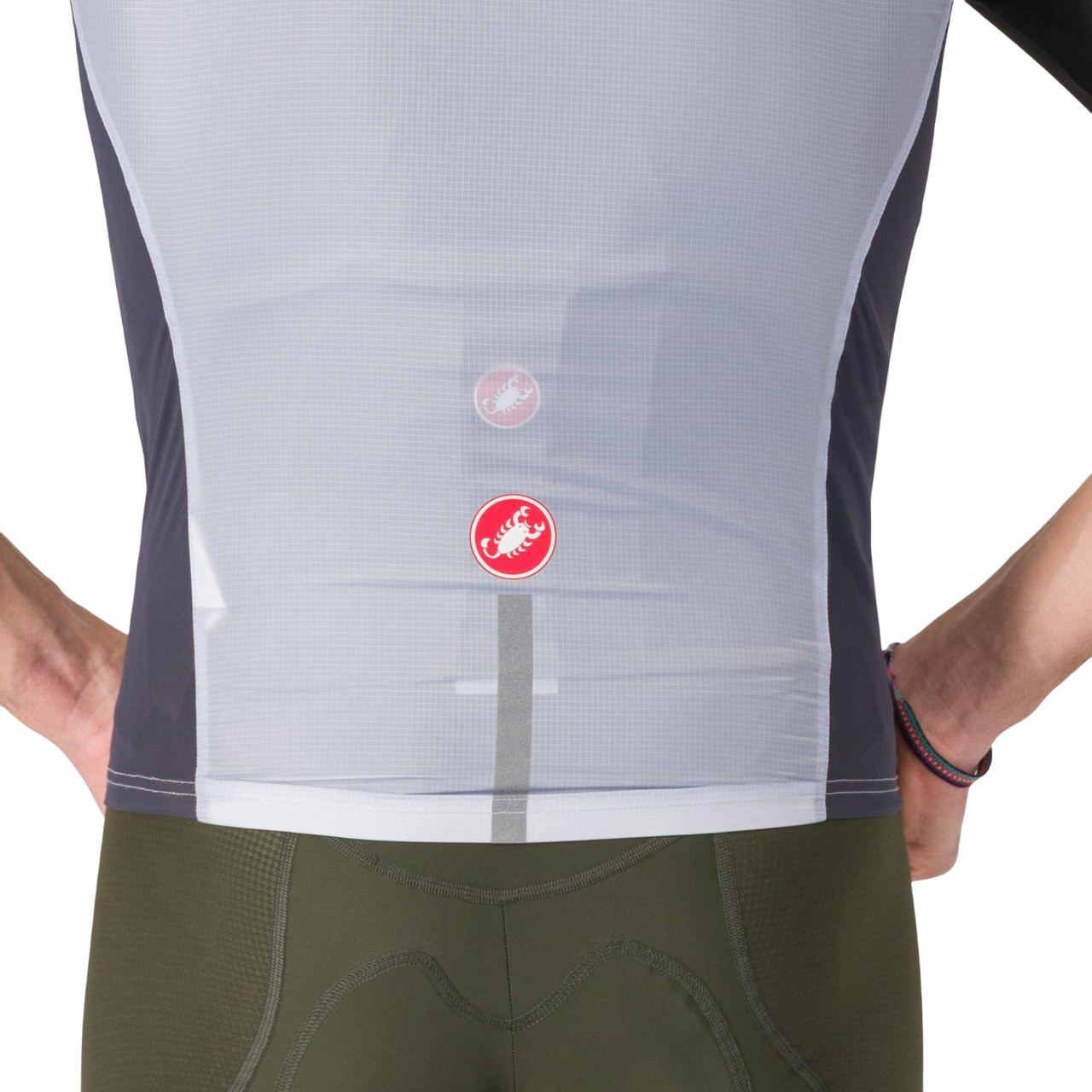 CASTELLI SQUADRA STRETCH Sleeveless Jacket Grey
