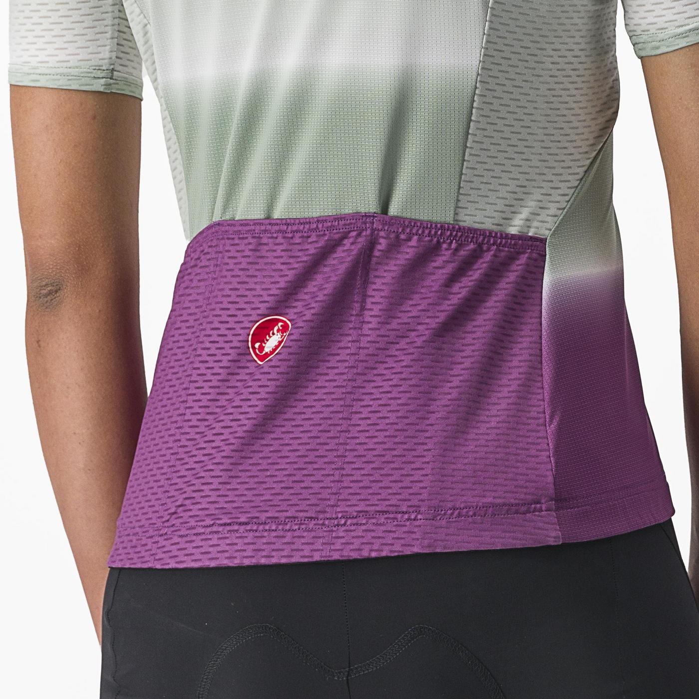 CASTELLI DOLCE Women's Short Sleeve Jersey Purple