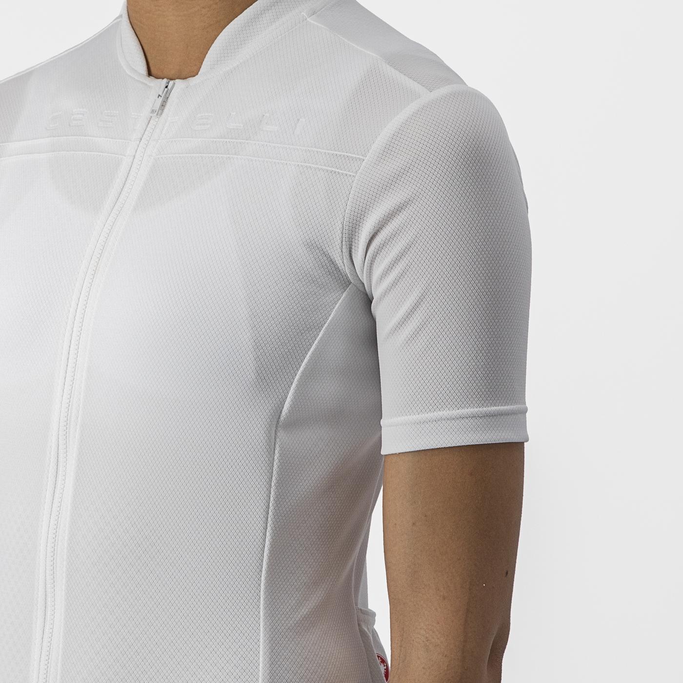 CASTELLI ANIMA 4 Women's Short Sleeve Jersey White