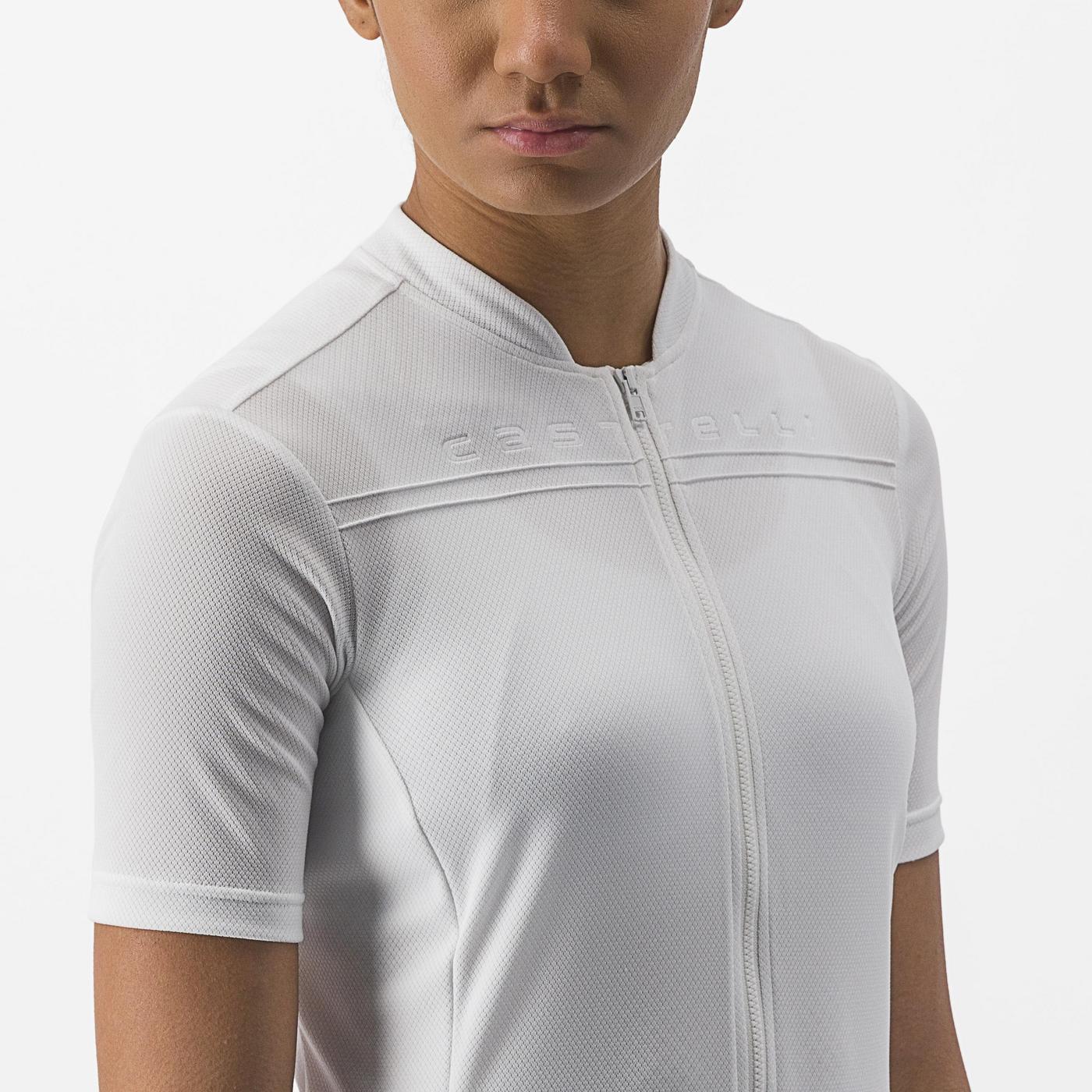 CASTELLI ANIMA 4 Women's Short Sleeve Jersey White