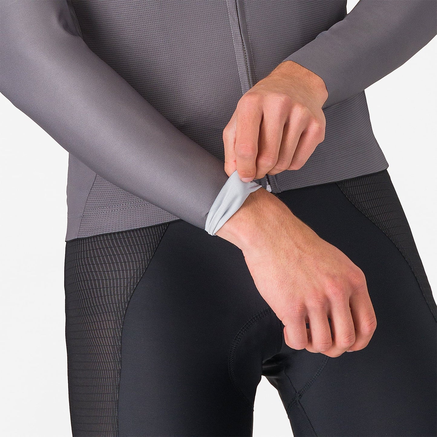 CASTELLI UPF Long Sleeve Jersey Grey