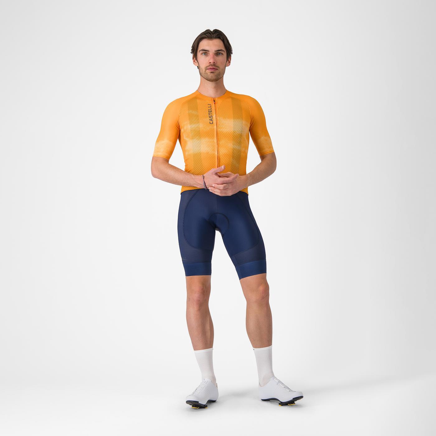 CASTELLI CLIMBER'S A/C Short Sleeve Jersey Orange