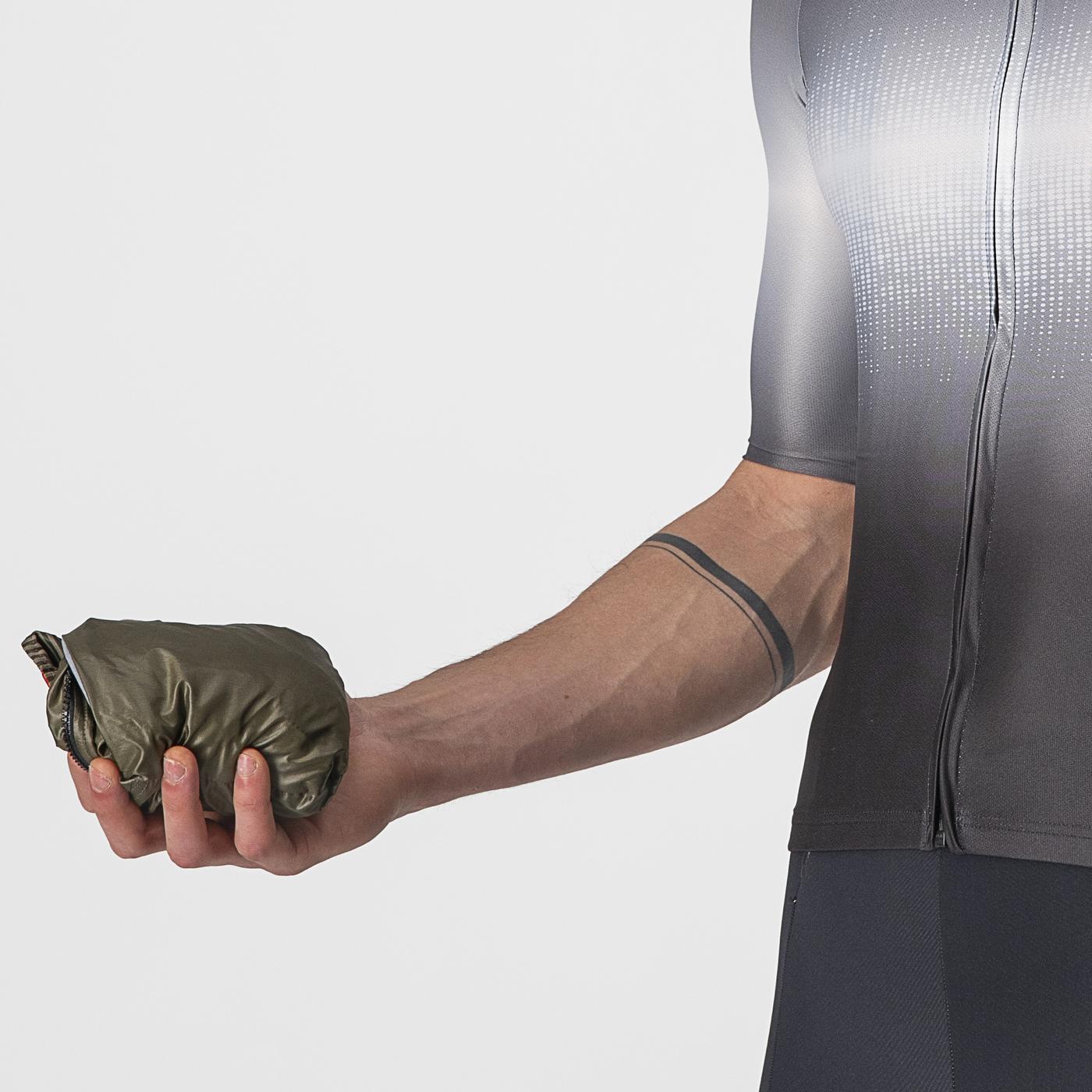 CASTELLI ARIA Sleeveless Jacket Brown
