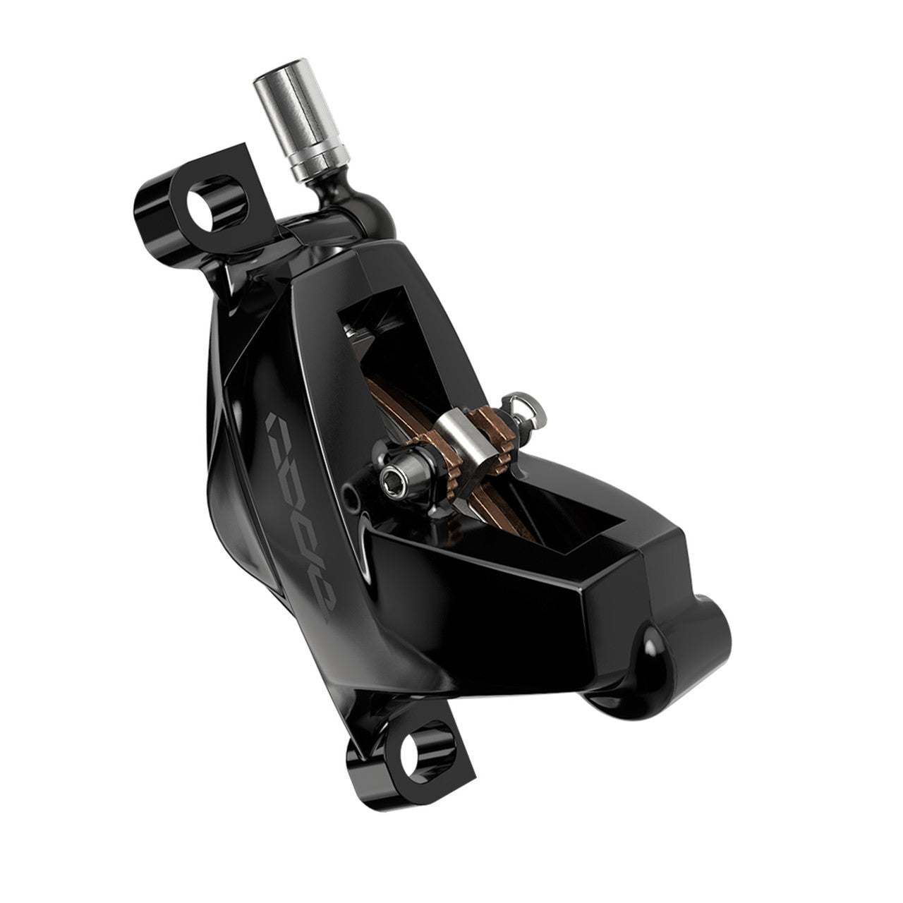 Pair of SRAM CODE SILVER STEALTH brakes Black