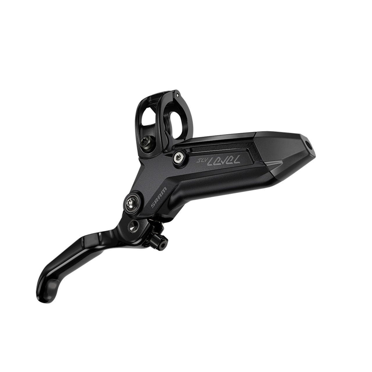 Pair of SRAM LEVEL SILVER STEALTH 2-piston brakes Black