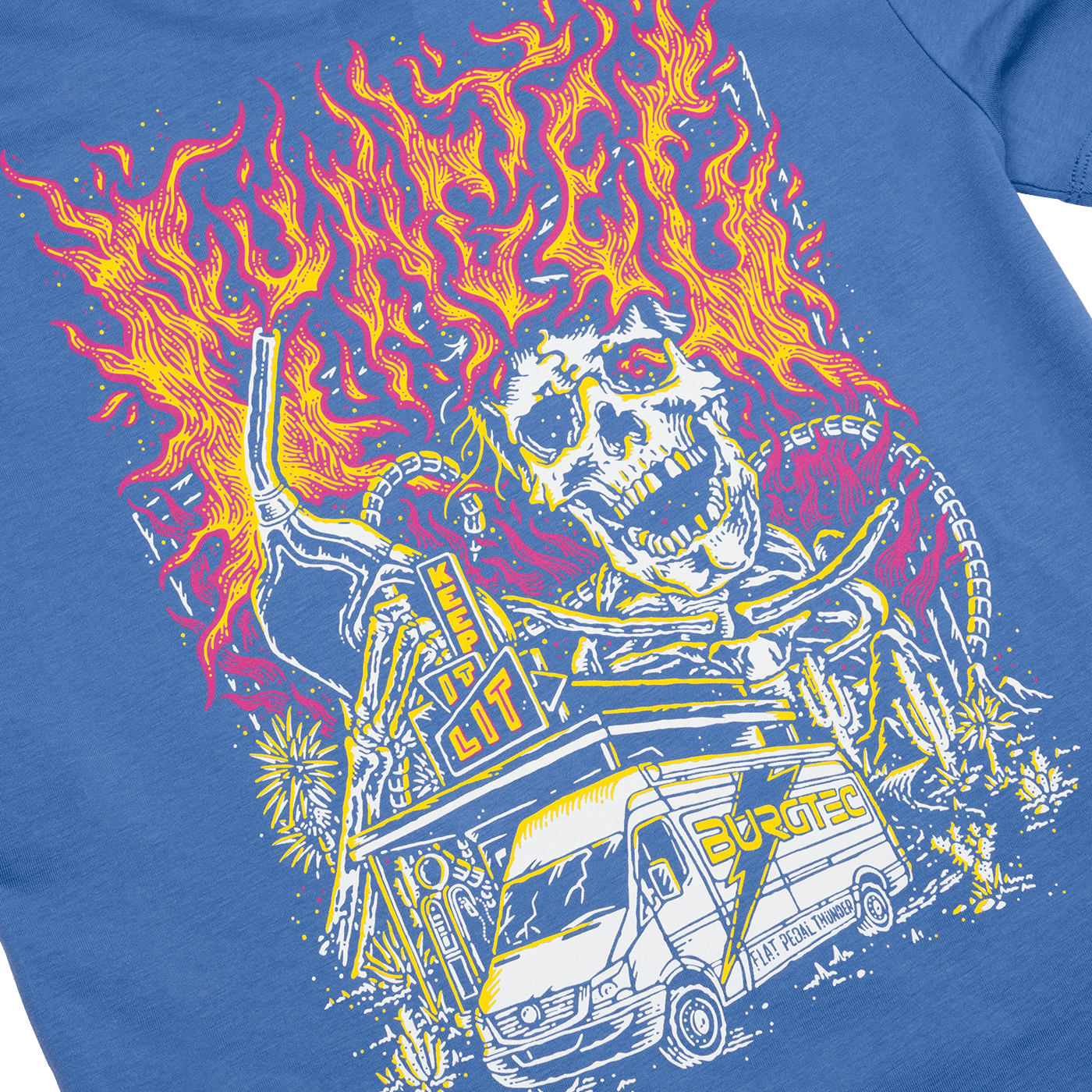 T-Shirt BURGTEC KEEP IT LIT Child