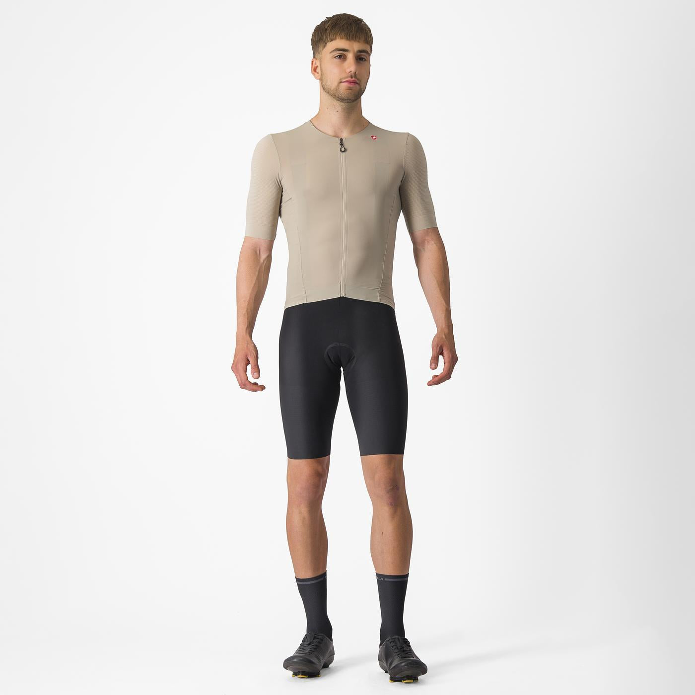 CASTELLI PREMIO Short Sleeve Beige Jersey