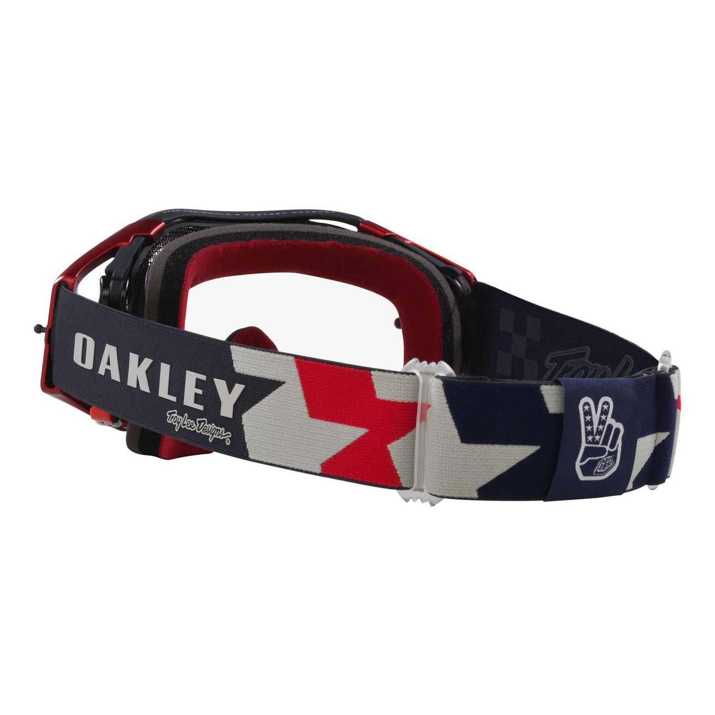 OAKLEY Airbrake MTB TLD RWB STARS Clear Goggle