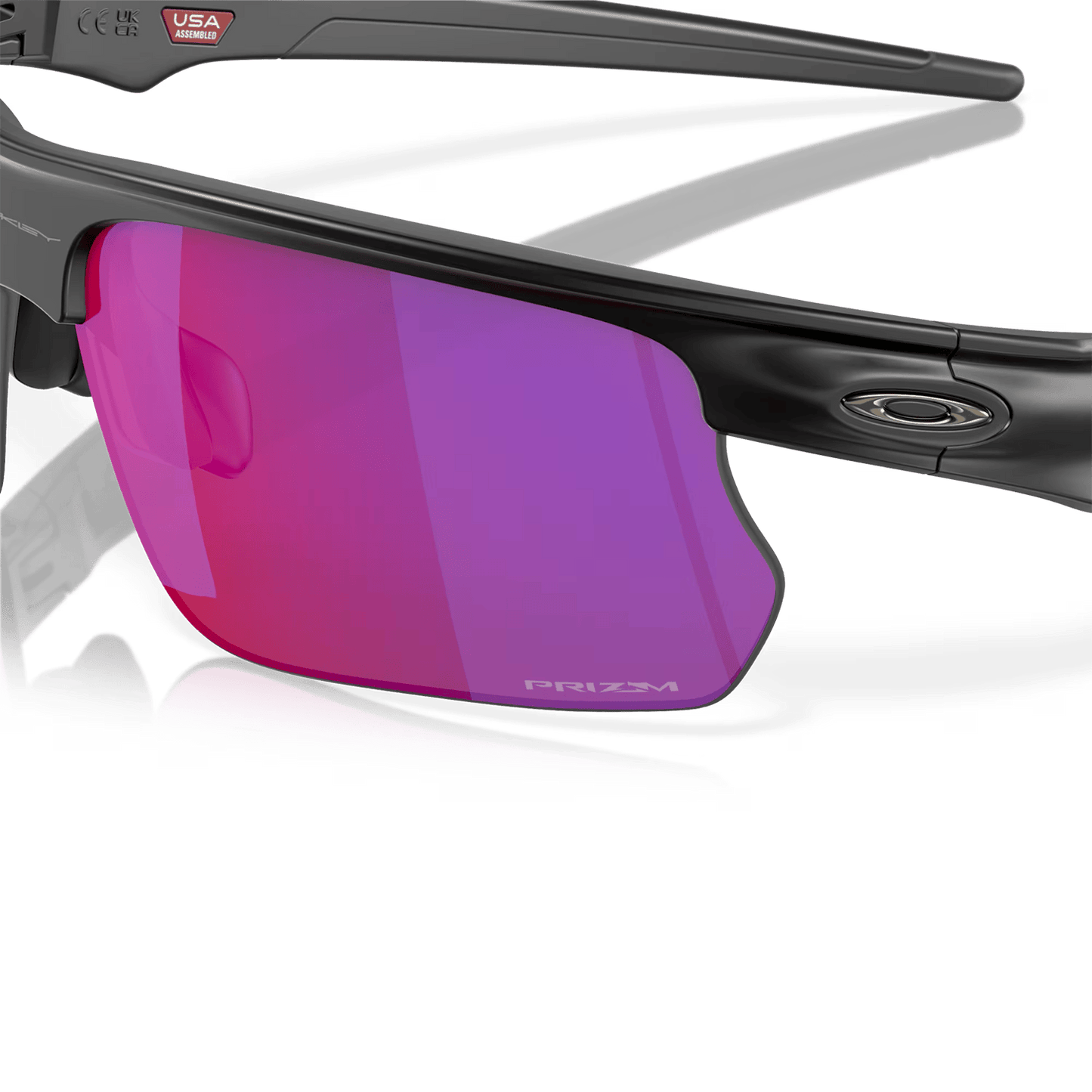 OAKLEY BISPHAERA Glasses Black Matt Prizm Road - 0OO9400-0668