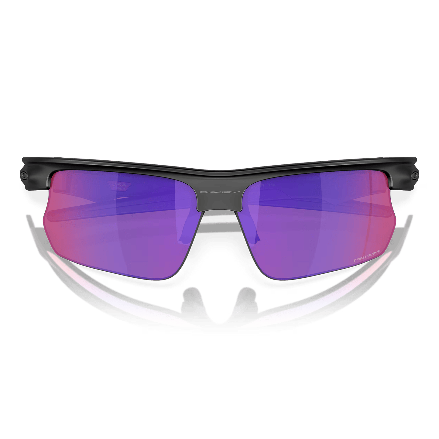 OAKLEY BISPHAERA Glasses Black Matt Prizm Road - 0OO9400-0668