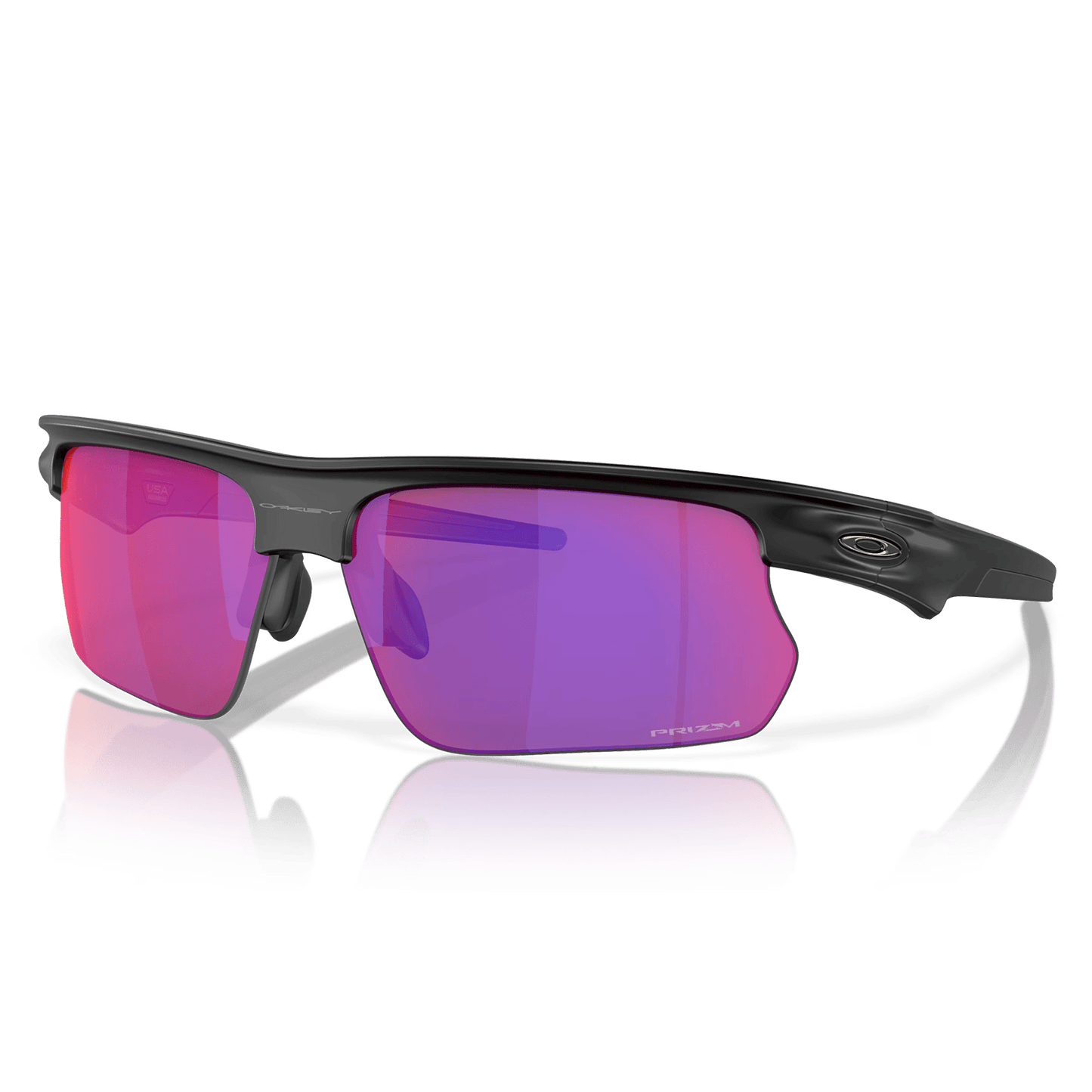OAKLEY BISPHAERA Glasses Black Matt Prizm Road - 0OO9400-0668