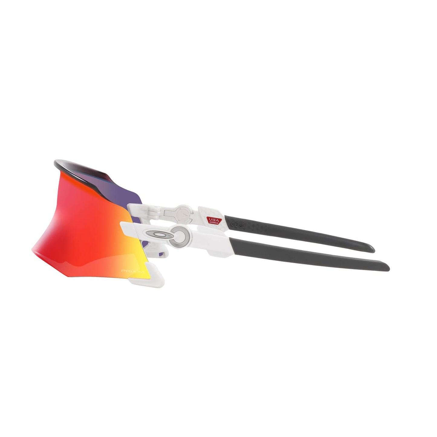 OAKLEY KATO Polished White Prizm Road Glasses - OO9455M-2749