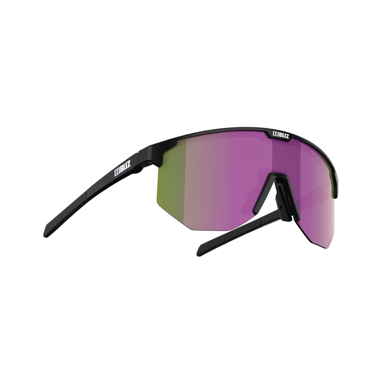 BLIZ HERO SMALL Goggles Black Matt Brown Violet Screen