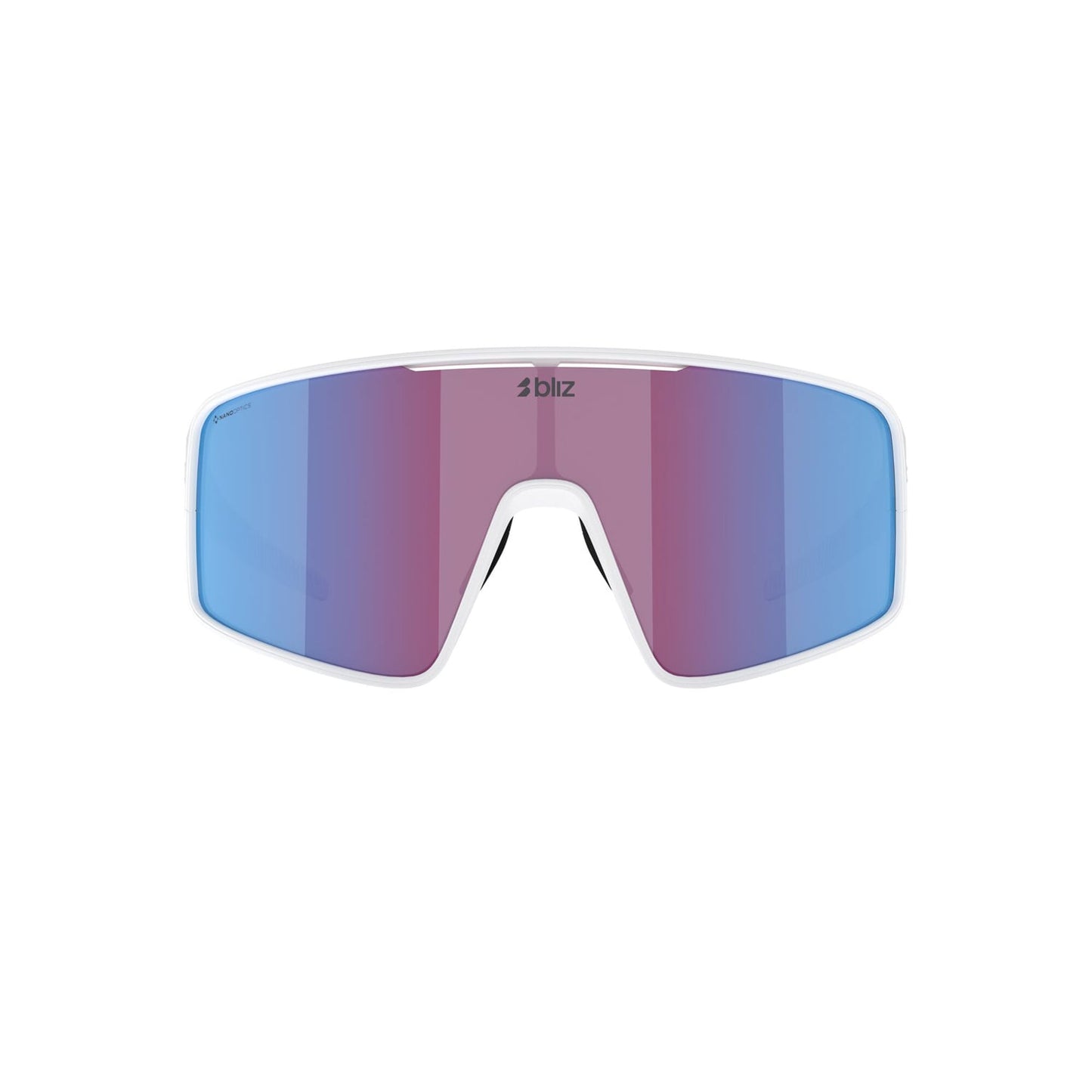 Glasses BLIZ P001 White Screen Pink Violet Blue Iridium
