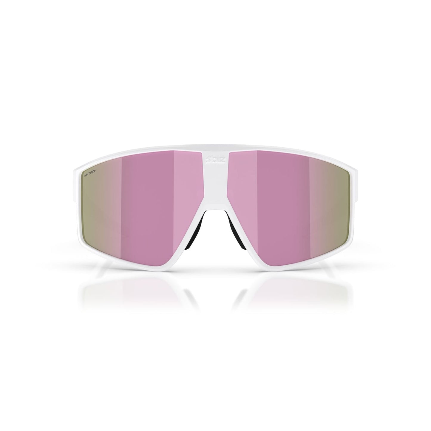 Glasses BLIZ P002 S White Matt Pink Brown Screen