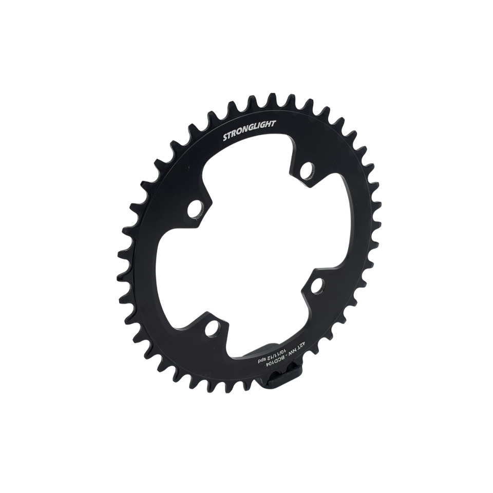 Chainrings Mono 11/12 Speed STRONGLIGHT 4 Holes 104mm Steel