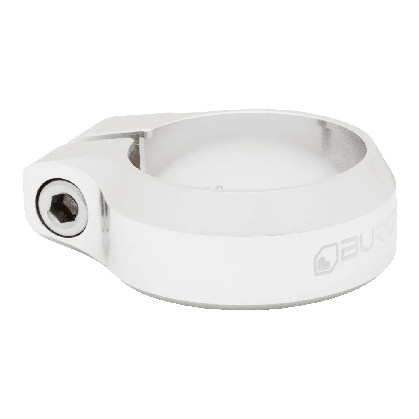 BURGTEC Seatpost Clamp Silver