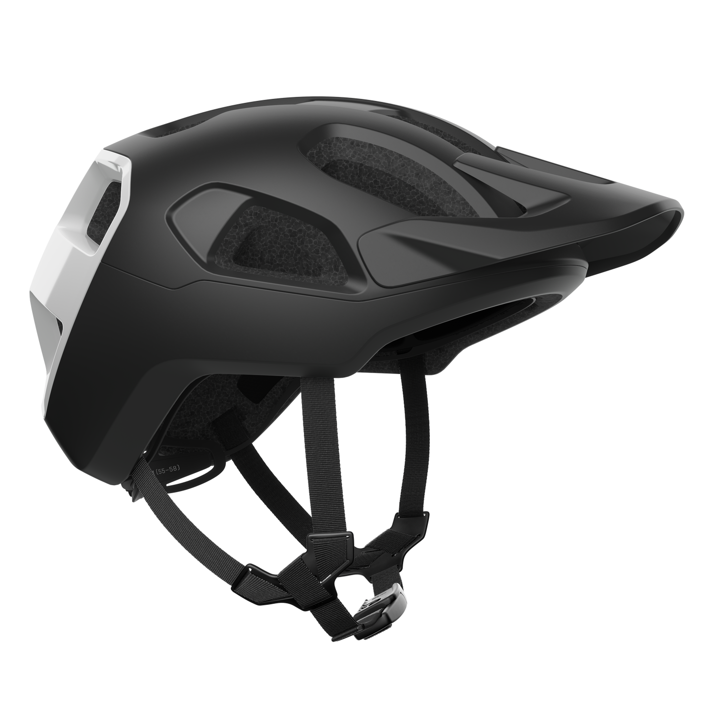 POC CULARIS MTB Helmet Black Matt/ White