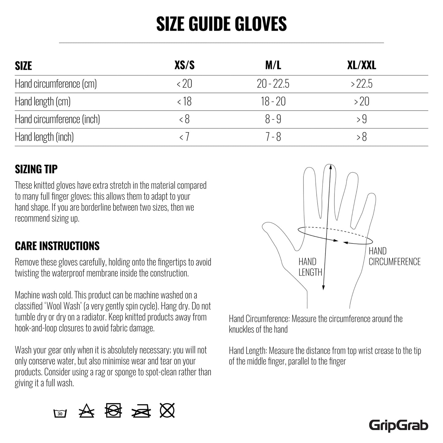 GRIPGRAB EXPLR RC MAX Short Gloves - White