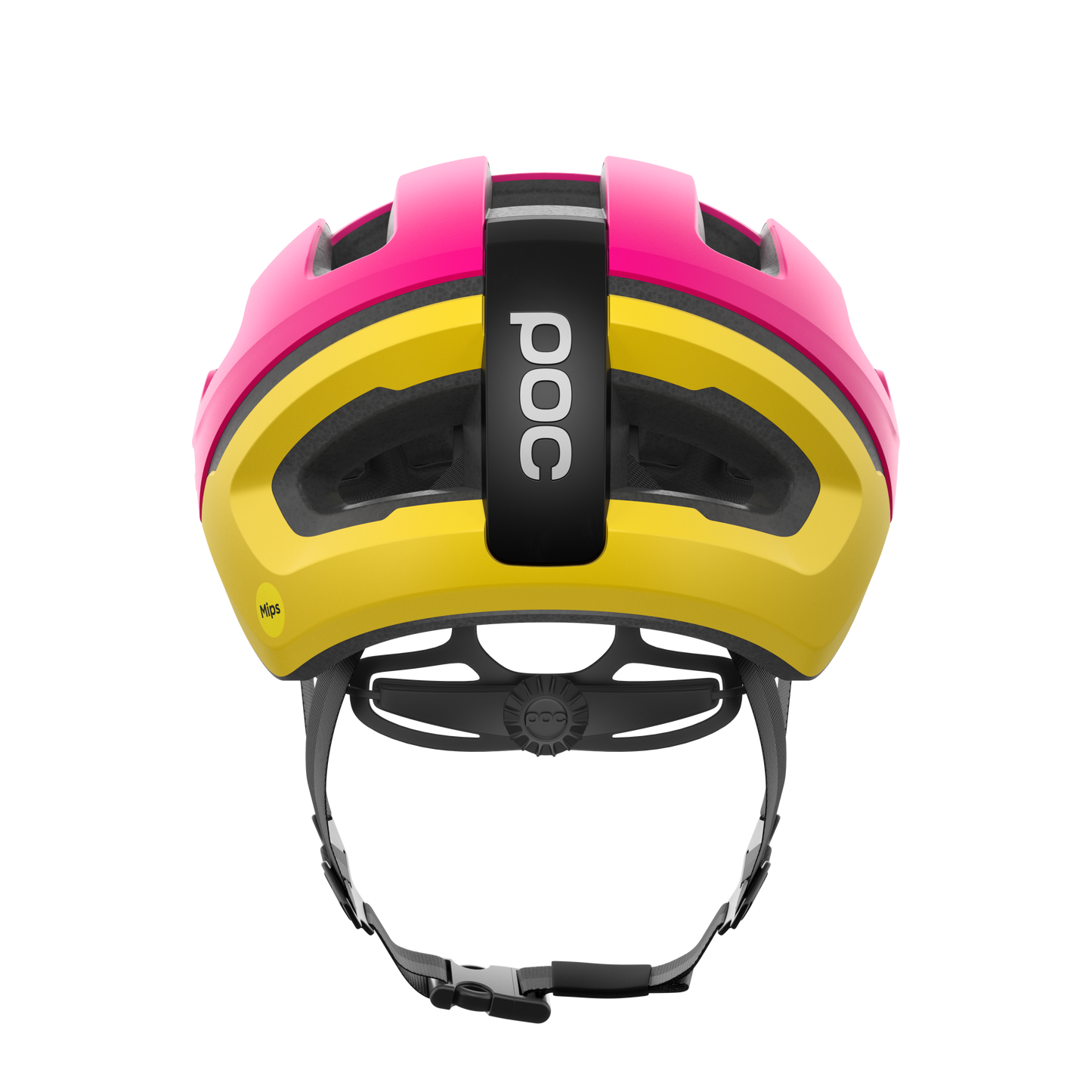 POC OMNE AIR MIPS Logo Road Helmet Pink/Yellow