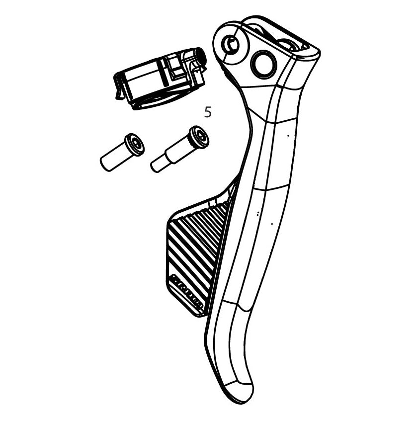 SRAM APEX eTap AXS right-hand lever replacement kit