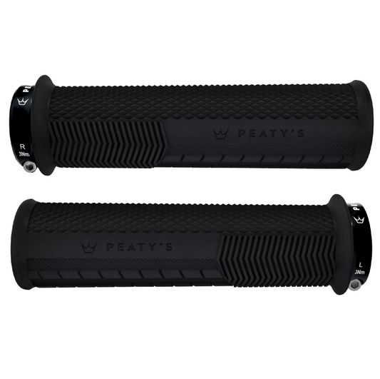 PEATY'S MONARCH KNURL grips Black