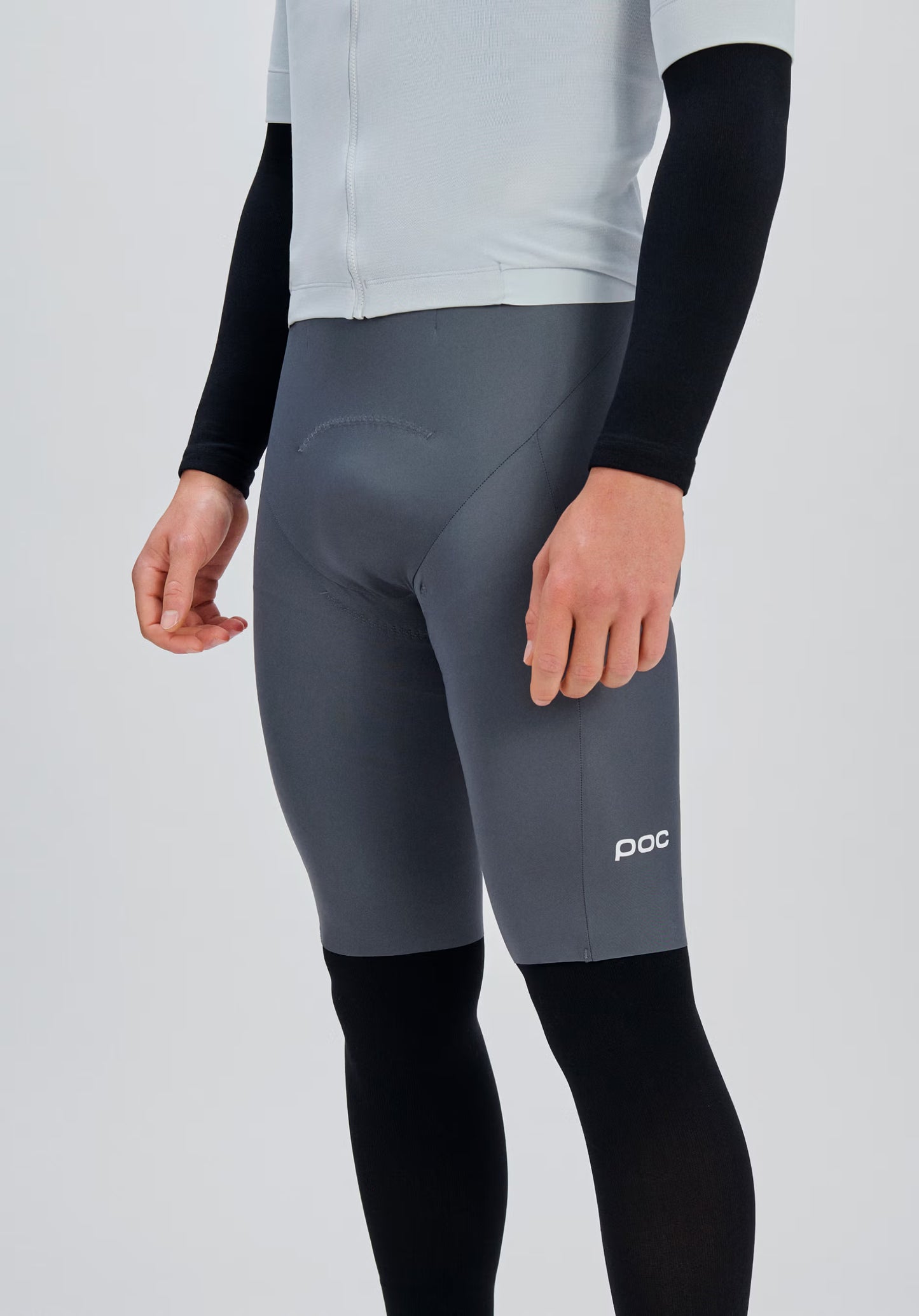 POC RACEDAY Bib Short Grey