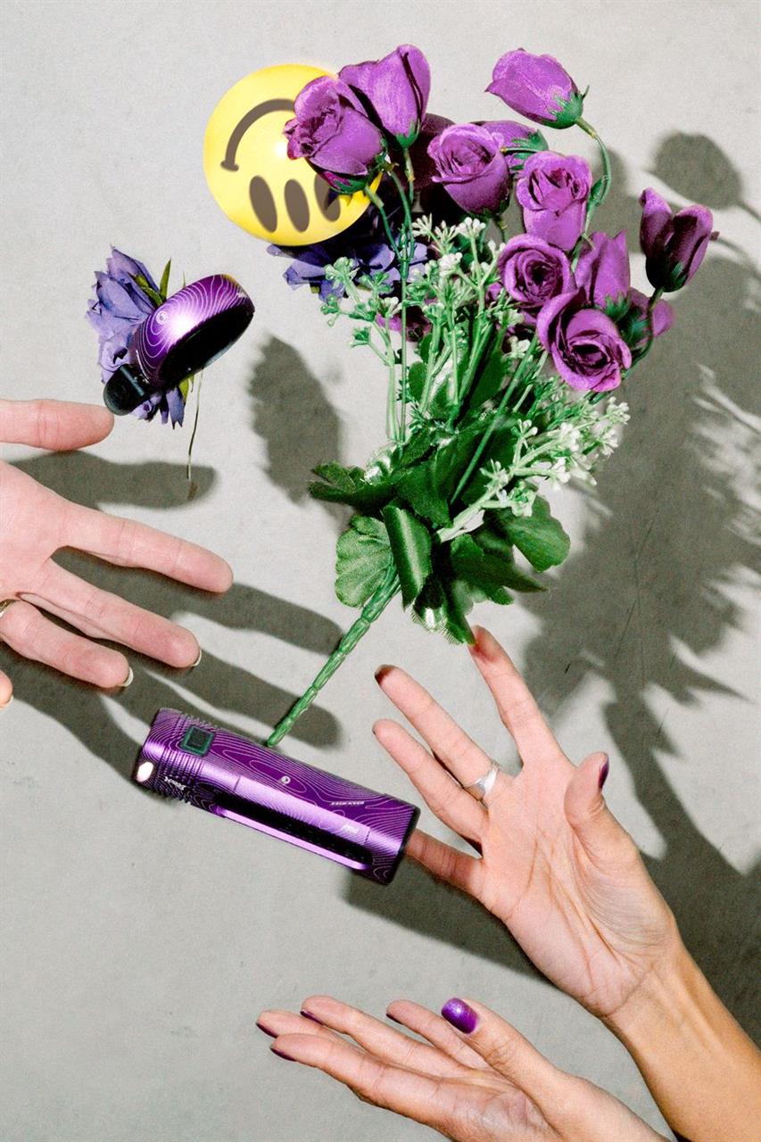 KNOG BLINDER PRO 900 Violet Front Light - Limited Edition