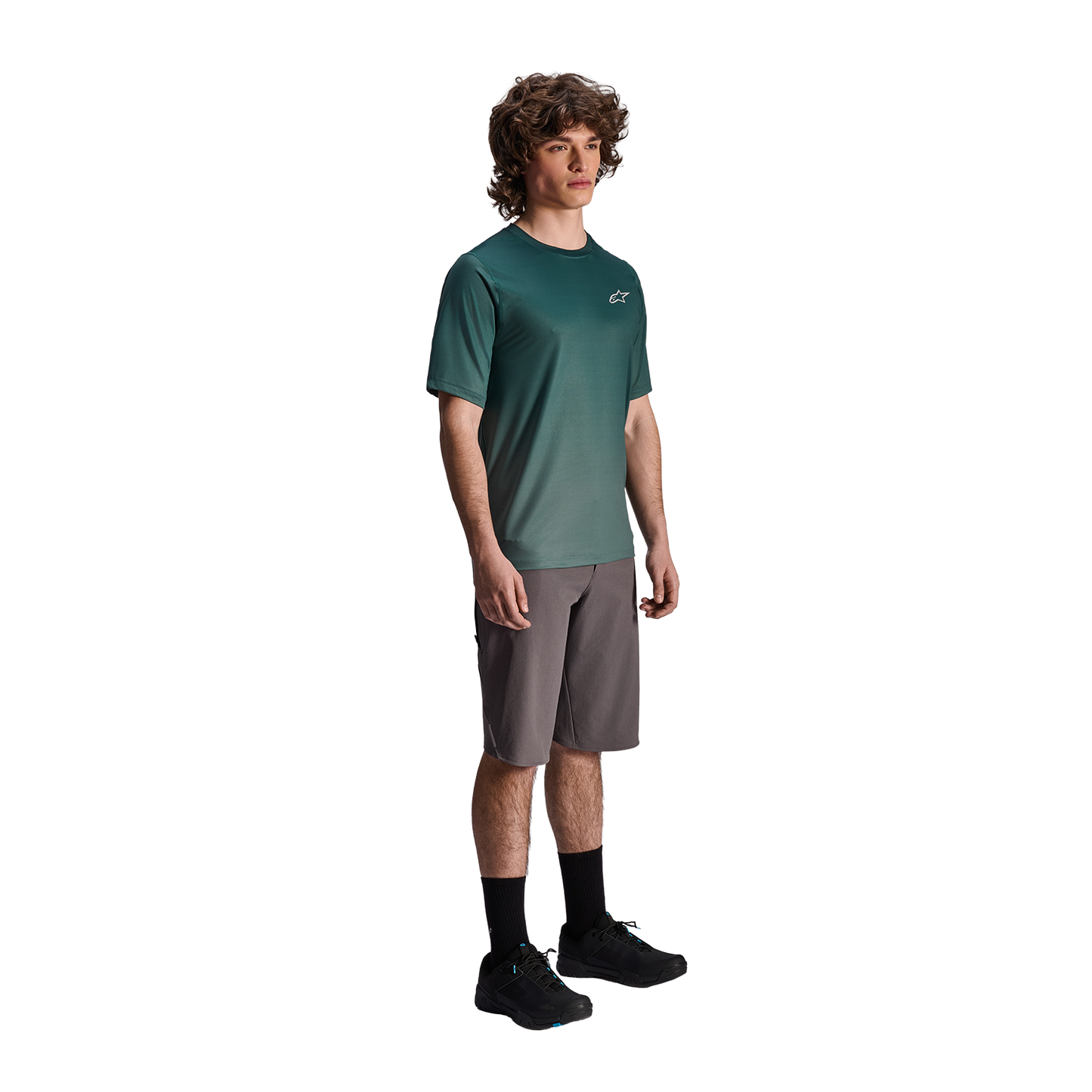 ALPINESTARS A-DURA RISE Short Sleeve Jersey Green