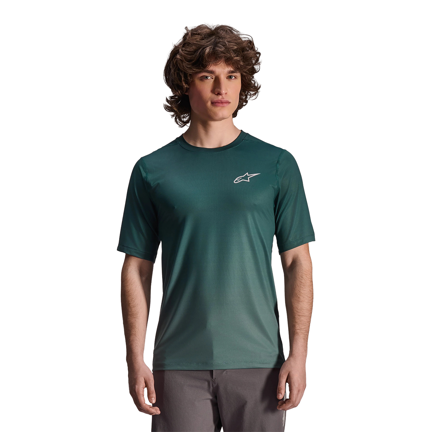 ALPINESTARS A-DURA RISE Short Sleeve Jersey Green