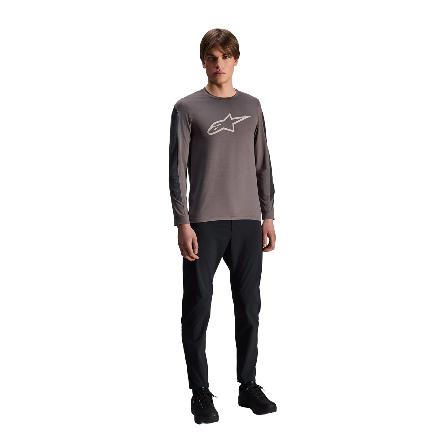 ALPINESTARS A-DURA INSET ASTAR Long Sleeve Jersey Grey
