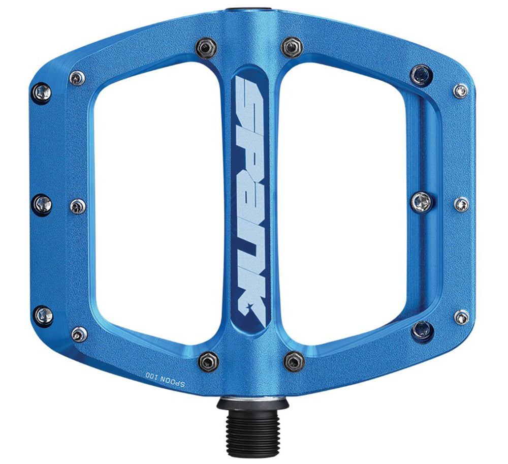 SPANK SPOON REBOOT M Flat Pedals Blue – Probikeshop