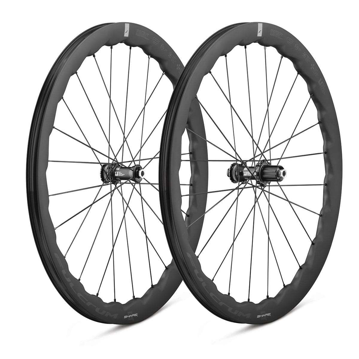Pair of FULCRUM SHARQ 700c wheels (Center Lock)