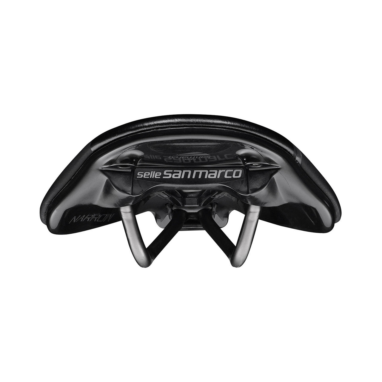 Saddle SAN MARCO SHORTFIT 2.0 OPEN-FIT RACING L3 Width 155mm Steel Rails Xsilite