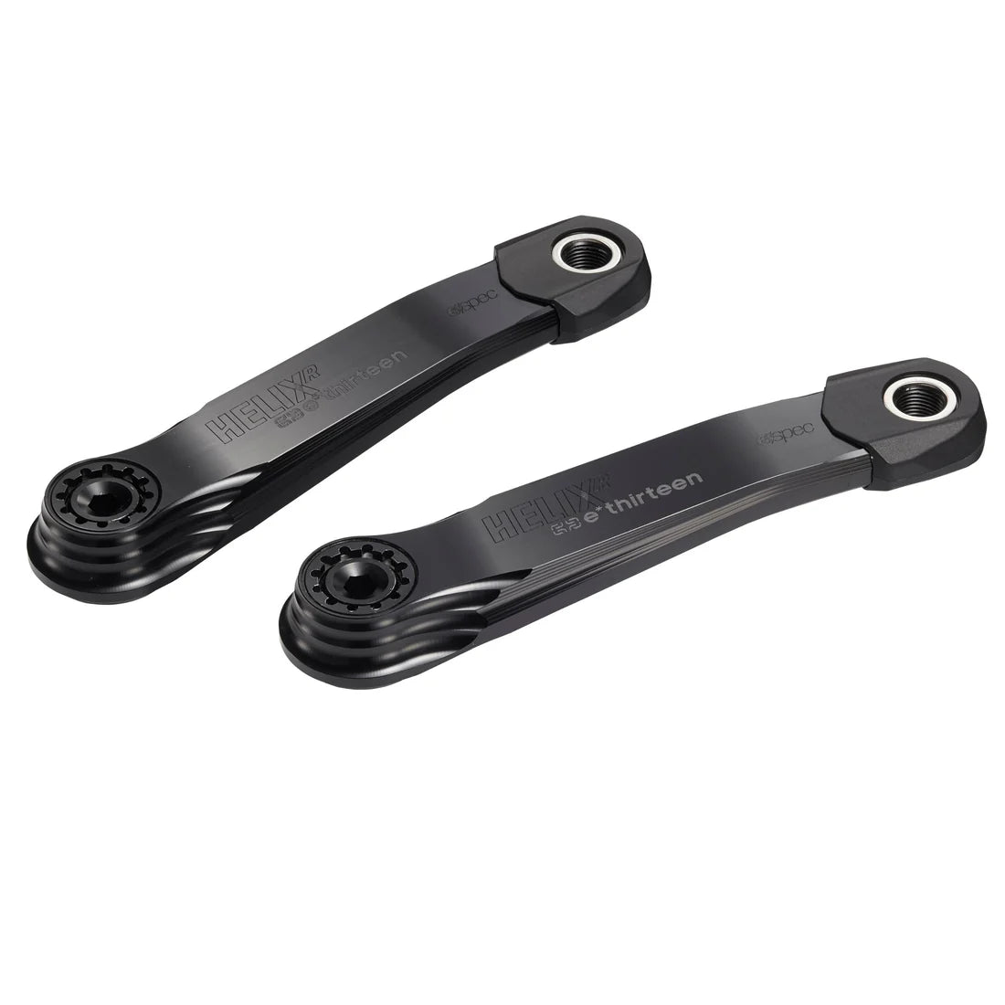 Crank Arms E.THIRTEEN E-SPEC HELIX RACE ALLOY for SRAM DUB motor Black