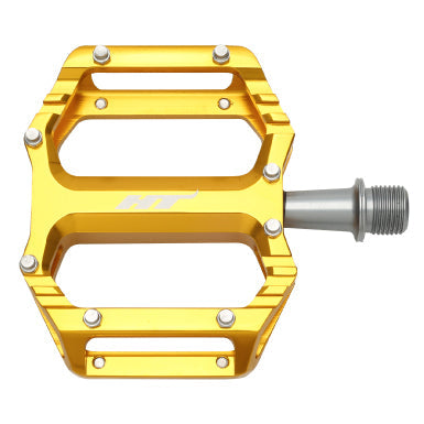 HT COMPONENTS AR09 Gold flat pedals