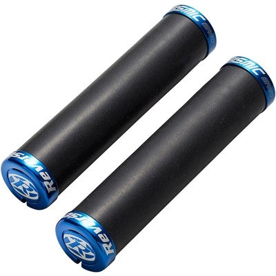 REVERSE COMPONENTS SEISMIC ERGO Lock-On Black/Blue Grips