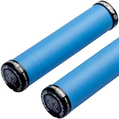 REVERSE COMPONENTS SEISMIC ERGO Lock-On Blue/Black Grips