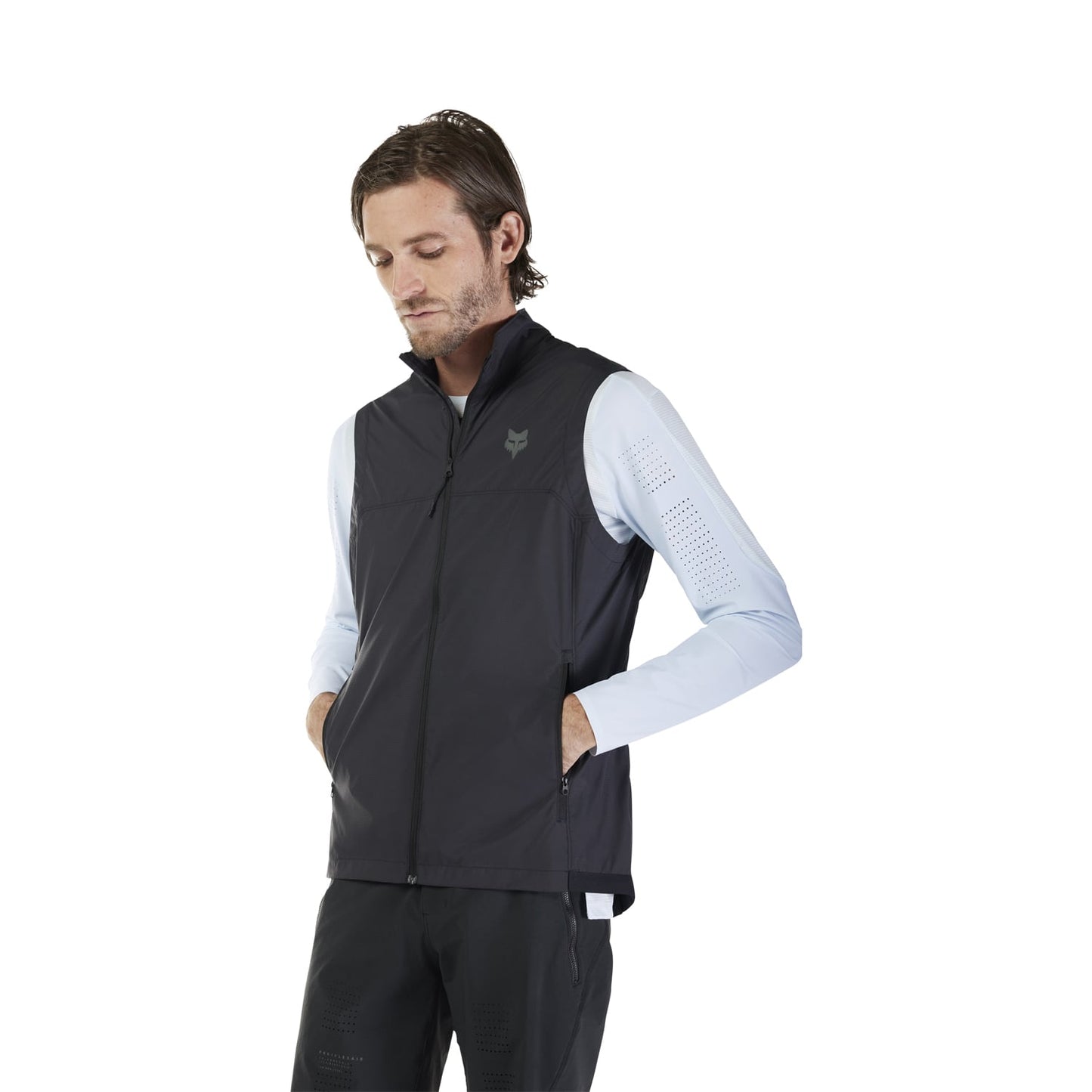 FOX RANGER WIND Sleeveless Jacket Black 2025